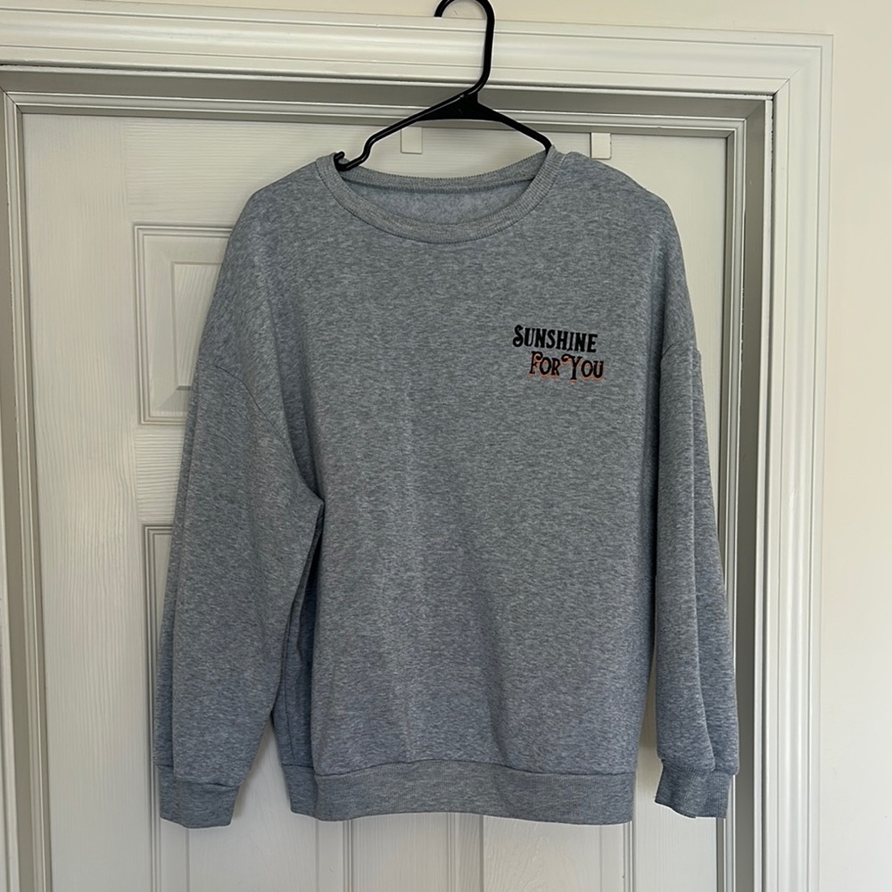 Gray Crewneck Sweater